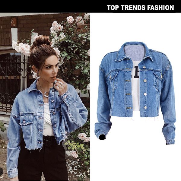boussac women basic coat denim jacket women denim jacket for women jeans short loose fit casual style, Black
boussac women basic coat denim jacket women denim jacket for women jeans short loose fit casual style, Black