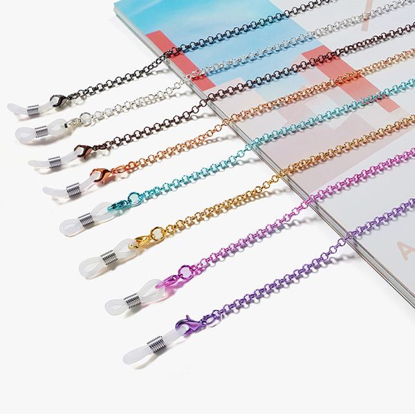 colorful copper o link chain eyeglasses reading glasses rope sunglasses strap cord holder necklace band accessories, Silver
colorful copper o link chain eyeglasses reading glasses rope sunglasses strap cord holder necklace band accessories, Silver