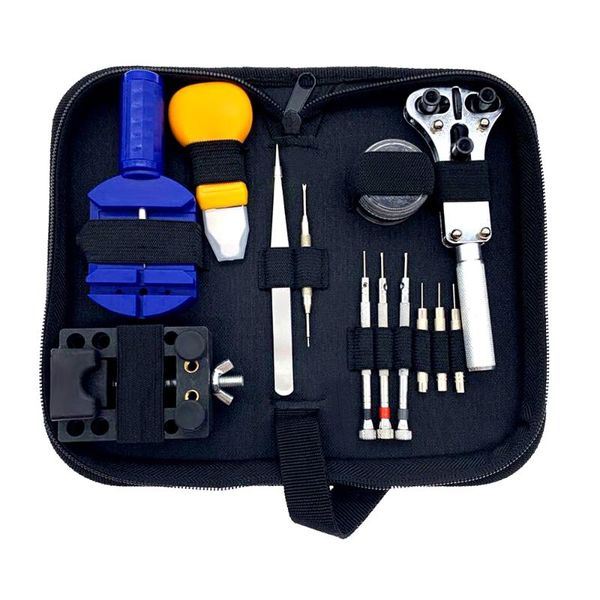 30pcs/set watch repair tool kit case opener remover screwdriver spring bar watchband link pin wristwatch repair hand tools set
30pcs/set watch repair tool kit case opener remover screwdriver spring bar watchband link pin wristwatch repair hand tools set
