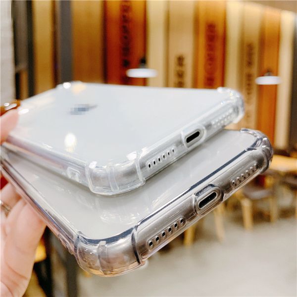 luxury shockproof silicone phone case for iphone 11 12 pro x xr xs max 6 6s 7 8 plus case covers transparent protection back cover
luxury shockproof silicone phone case for iphone 11 12 pro x xr xs max 6 6s 7 8 plus case covers transparent protection back cover