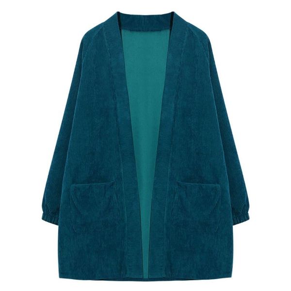 women's wool & blends ostrich autumn/winter 2021 casual versatile cardigan long-sleeved solid color knit corduroy coat, Black
women's wool & blends ostrich autumn/winter 2021 casual versatile cardigan long-sleeved solid color knit corduroy coat, Black