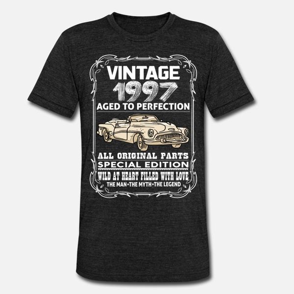 vintage 1997 aged to perfection t shirt men custom short sleeve crew neck letters fitness comfortable summer style leisure shirt
vintage 1997 aged to perfection t shirt men custom short sleeve crew neck letters fitness comfortable summer style leisure shirt