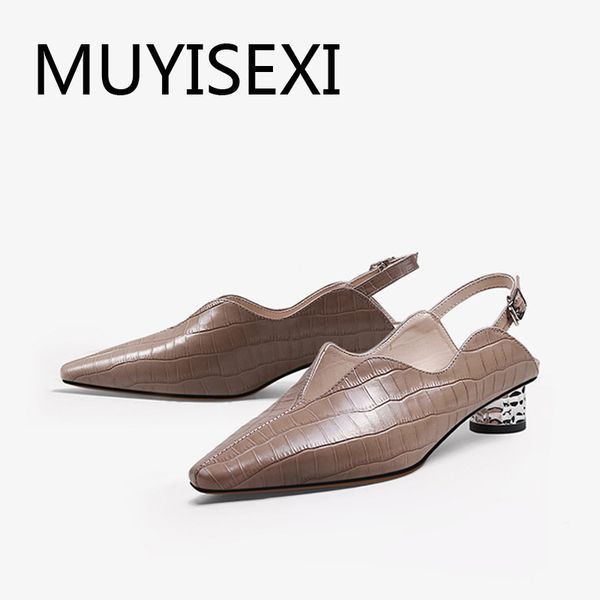 pumps slingbacks women pointed toe genuine leather 3cm low round heel shallow travel buckle strap ladies shoes hl245 muyisexi, Black
pumps slingbacks women pointed toe genuine leather 3cm low round heel shallow travel buckle strap ladies shoes hl245 muyisexi, Black