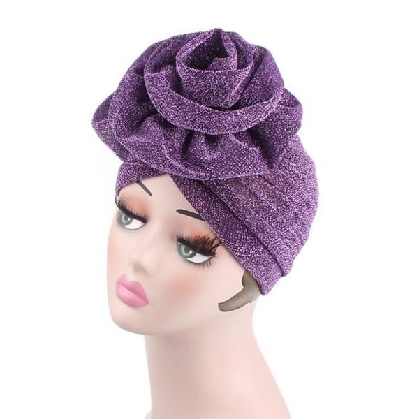 2020 new big flower women bright muslim turban hat india caps wedding party hair accessory bandana chemo hats headwraps, Blue;gray
2020 new big flower women bright muslim turban hat india caps wedding party hair accessory bandana chemo hats headwraps, Blue;gray