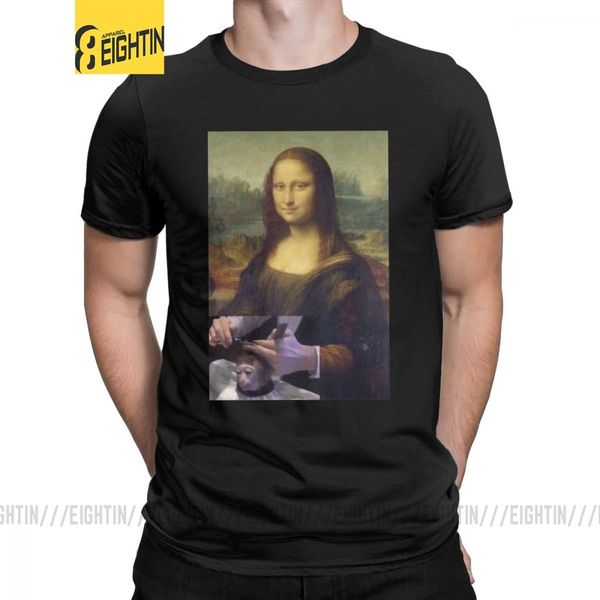 mona lisa tee shirt monkey haircut t shirts man designs clothes hipster artist retro t-shirt crew neck 100% cotton
mona lisa tee shirt monkey haircut t shirts man designs clothes hipster artist retro t-shirt crew neck 100% cotton