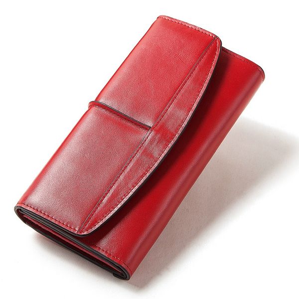 2020 genuine leather wallet women fashion handmade coin purse female clutch women wallet portomonee clamp long pouch card holder, Red;black
2020 genuine leather wallet women fashion handmade coin purse female clutch women wallet portomonee clamp long pouch card holder, Red;black