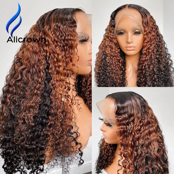 alicrown t-part curly lace front human hair wigs pre-plucked brazilian hair lace wigs for women non-remy, Black;brown
alicrown t-part curly lace front human hair wigs pre-plucked brazilian hair lace wigs for women non-remy, Black;brown