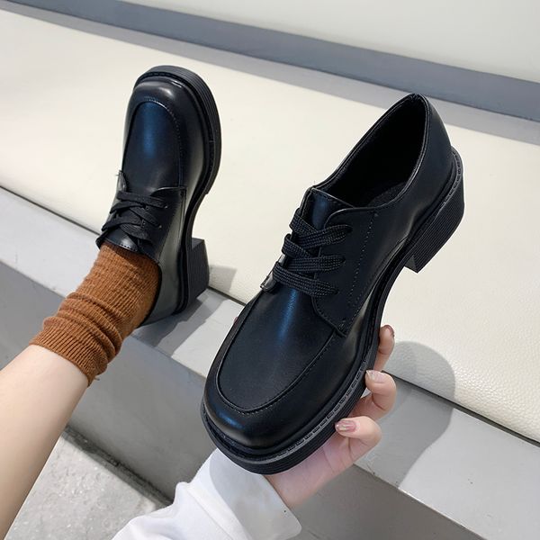 cross women's shoes round toe female footwear oxfords casual sneaker all-match british style retro summer dress leather preppy, Black
cross women's shoes round toe female footwear oxfords casual sneaker all-match british style retro summer dress leather preppy, Black