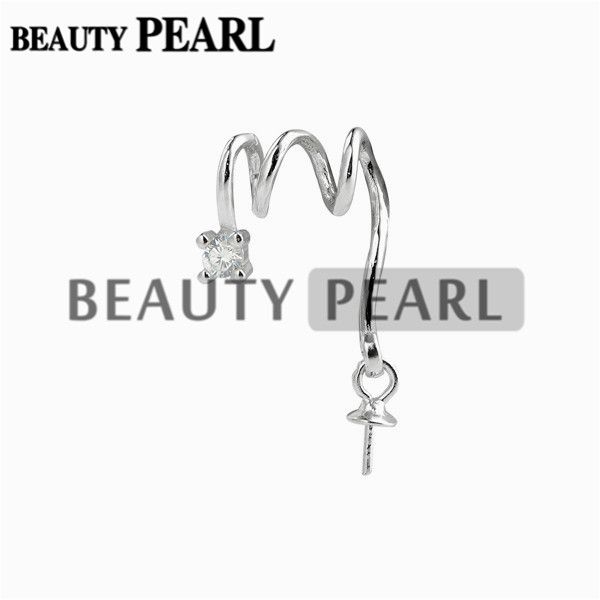 pendant settings for drop pearl 925 sterling silver findings pendant base diy jewellery making 10 pieces, Slivery;crystal
pendant settings for drop pearl 925 sterling silver findings pendant base diy jewellery making 10 pieces, Slivery;crystal