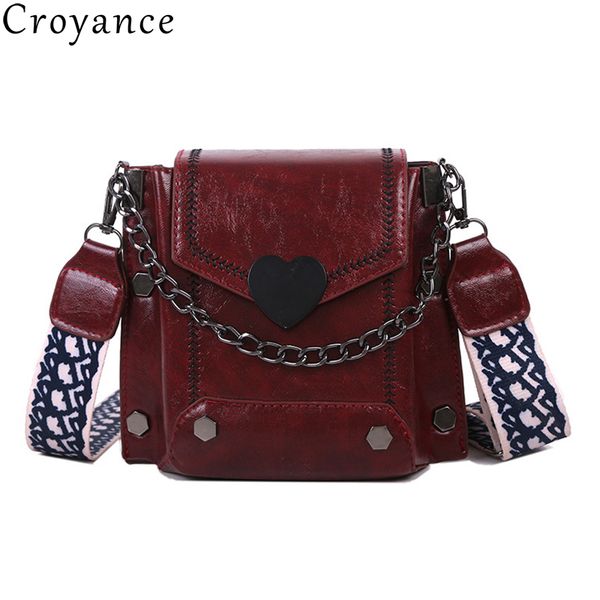 croyance pu leather women bag fashion women's shoulder handbags chains rivet tote casual female crossbody bags purse
croyance pu leather women bag fashion women's shoulder handbags chains rivet tote casual female crossbody bags purse