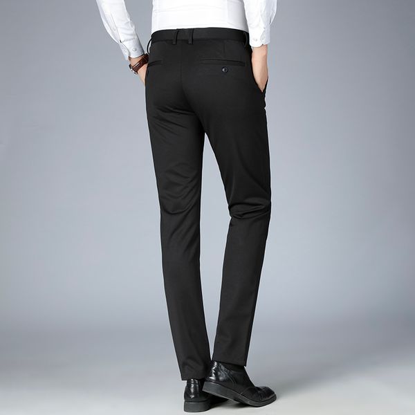 spring and summer new men's pants wrinkle resistant no iron stretch casual pants business straight suit slim long, White;black
spring and summer new men's pants wrinkle resistant no iron stretch casual pants business straight suit slim long, White;black
