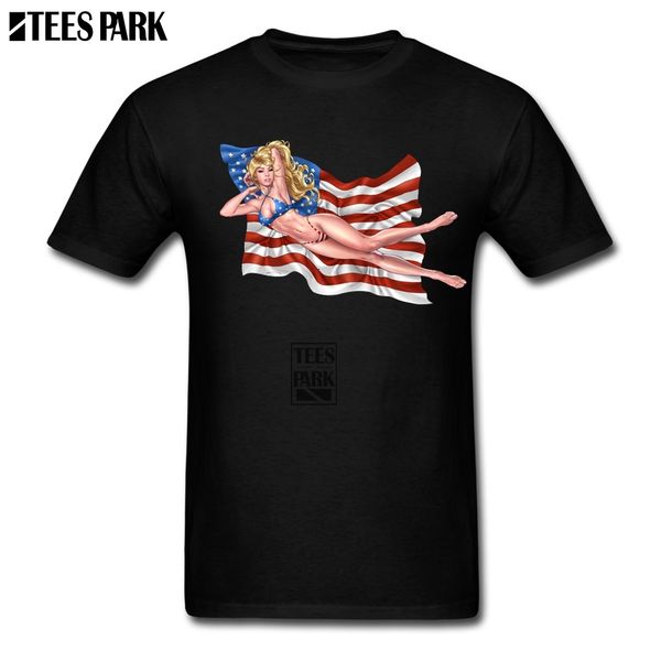hipster tees pin up american flag bikini girl t shirts youth crew neck short sleeve t shirt for men funny fun shirts
hipster tees pin up american flag bikini girl t shirts youth crew neck short sleeve t shirt for men funny fun shirts