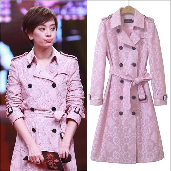 2020 fashion korean style winter womens lace elegant trench coat pink slim turn-down collar windbreaker office lady outwear e42, Black
2020 fashion korean style winter womens lace elegant trench coat pink slim turn-down collar windbreaker office lady outwear e42, Black