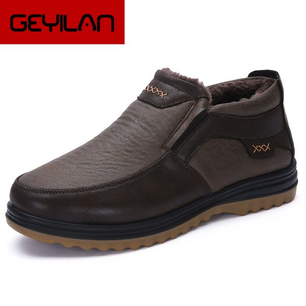men's super warm men winter boots warm fur waterproof rain boots shoes plush for male ankle snow botas masculina, Black
men's super warm men winter boots warm fur waterproof rain boots shoes plush for male ankle snow botas masculina, Black