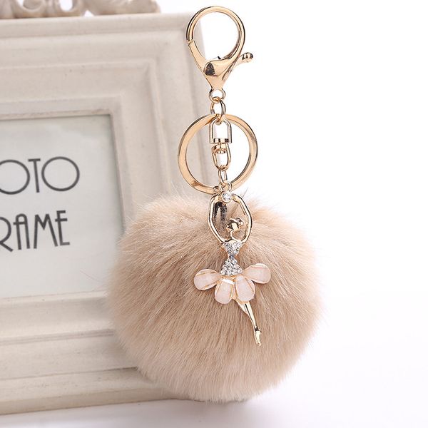 fashion keychain little angel car keychain fake fur key chain women trinket car bag key ring high quality, Silver
fashion keychain little angel car keychain fake fur key chain women trinket car bag key ring high quality, Silver