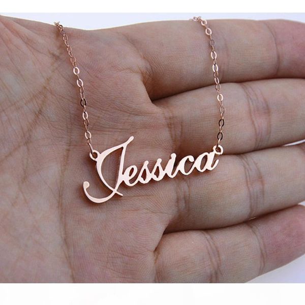 rose gold silver color personalized custom name pendant necklace customized cursive nameplate statement necklace handmade birthday gift
rose gold silver color personalized custom name pendant necklace customized cursive nameplate statement necklace handmade birthday gift