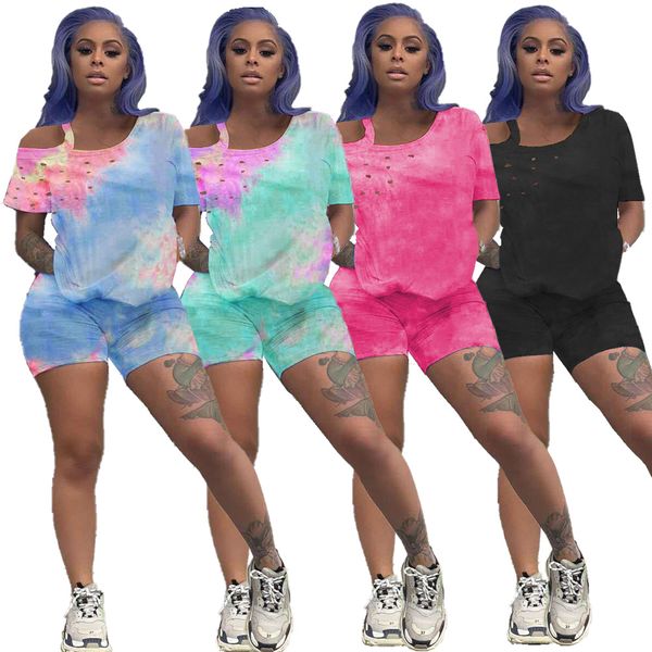 womens casual 2 piece outfits dye tie print short sleeve cold shoulder and shorts set tracksuit jumpsuits rompers, White
womens casual 2 piece outfits dye tie print short sleeve cold shoulder and shorts set tracksuit jumpsuits rompers, White