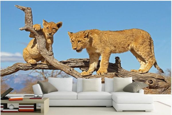 custom 3d p wallpaper mural on the wall hd wild animal two lion branches background home decor living room wallpaper for walls 3 d
custom 3d p wallpaper mural on the wall hd wild animal two lion branches background home decor living room wallpaper for walls 3 d