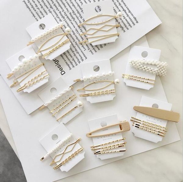 3 шт / много pearl beads barrettes волос клип ювелирных изделия волос корейского цвет золото pin ручка оптовая аксессуары женщина, Golden;silver
3 шт / много pearl beads barrettes волос клип ювелирных изделия волос корейского цвет золото pin ручка оптовая аксессуары женщина, Golden;silver
