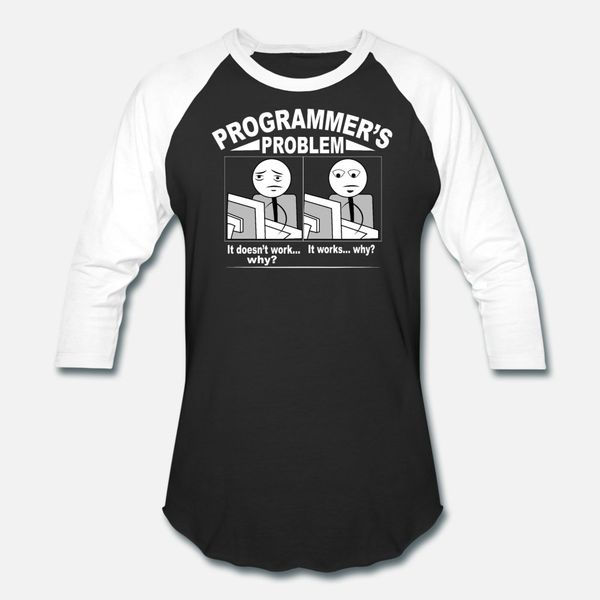 programmer problem cartoon t shirt men sunlight short sleeve plus size 3xl natural sunlight funny spring autumn outfit shirt
programmer problem cartoon t shirt men sunlight short sleeve plus size 3xl natural sunlight funny spring autumn outfit shirt