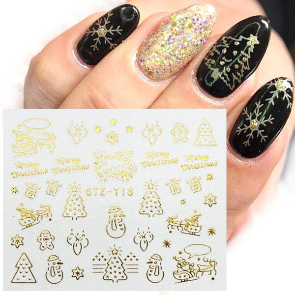 stickers & decals winter gold silver nail art christmas tree snowflake slider water transfer tattoo for manicure nfstz-ya, Black
stickers & decals winter gold silver nail art christmas tree snowflake slider water transfer tattoo for manicure nfstz-ya, Black