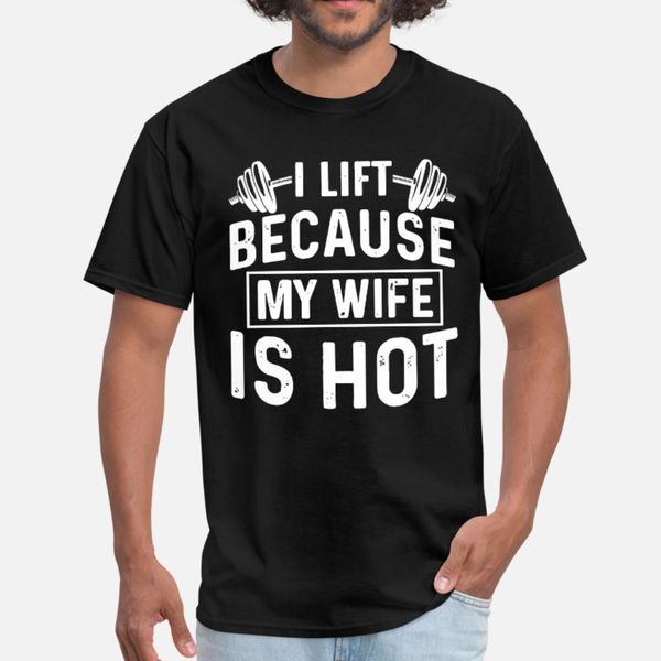i lift because my wife is workout gym t shirt men customized short sleeve plus size 3xl letters sunlight basic summer style shirt
i lift because my wife is workout gym t shirt men customized short sleeve plus size 3xl letters sunlight basic summer style shirt
