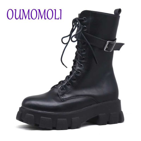 women motorcycle boots pu leather winter mid-calf boot 2020 stylish lady lace mid-calf shoes high heel platforms botas v217, Black
women motorcycle boots pu leather winter mid-calf boot 2020 stylish lady lace mid-calf shoes high heel platforms botas v217, Black