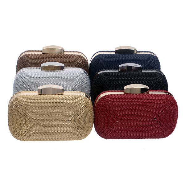 factory direct cross-border style woven dinner bag ladies clutch bag european and american fashion chain banquet bag, Black
factory direct cross-border style woven dinner bag ladies clutch bag european and american fashion chain banquet bag, Black