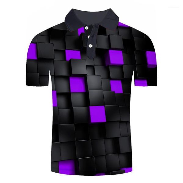 style mens 3d plaid summer polos man lapel neck short sleeve plus size tees men new, White;black
style mens 3d plaid summer polos man lapel neck short sleeve plus size tees men new, White;black