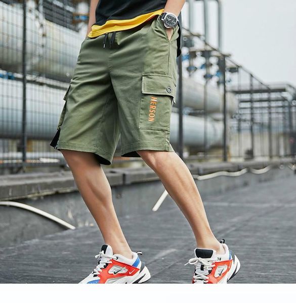 summer new casual men's shorts hip hop fashion tooling shorts sports casual men's shorts solid color simple male short pants, White;black
summer new casual men's shorts hip hop fashion tooling shorts sports casual men's shorts solid color simple male short pants, White;black