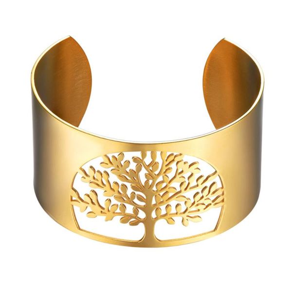 kpop tree of life bangle vintage boho gypsy jewelry stainless steel gold open wide bangle bracelet for women, Black
kpop tree of life bangle vintage boho gypsy jewelry stainless steel gold open wide bangle bracelet for women, Black