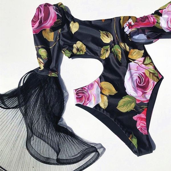 floral print long sleeve one shoulder women swimwear one piece swimsuit female high cut out monokini asymmetrical bathing suit
floral print long sleeve one shoulder women swimwear one piece swimsuit female high cut out monokini asymmetrical bathing suit