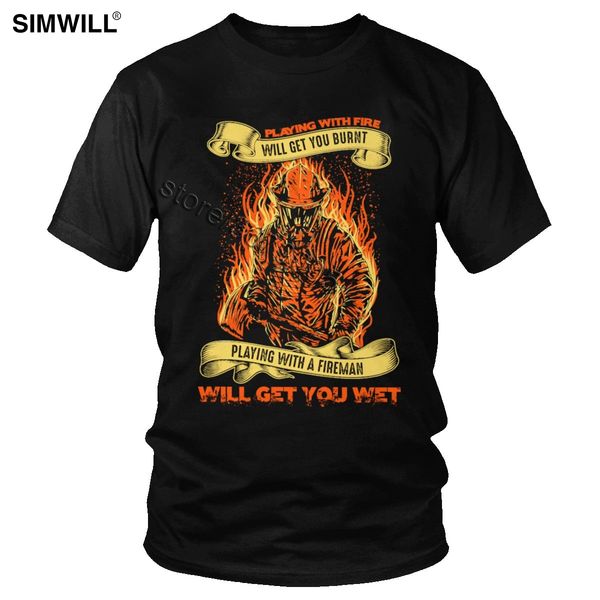fireman playing with fire will get you burnt t shirt men cotton firefighter t-shirt short sleeves tees fashion oversize
fireman playing with fire will get you burnt t shirt men cotton firefighter t-shirt short sleeves tees fashion oversize