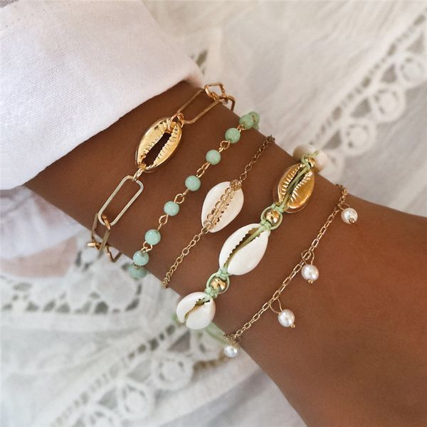 cmoonry 5шт / set gold color natural shell beads браслет для женщин уникальный дизайн boho браслет femme партии bijoux, Golden;silver
cmoonry 5шт / set gold color natural shell beads браслет для женщин уникальный дизайн boho браслет femme партии bijoux, Golden;silver