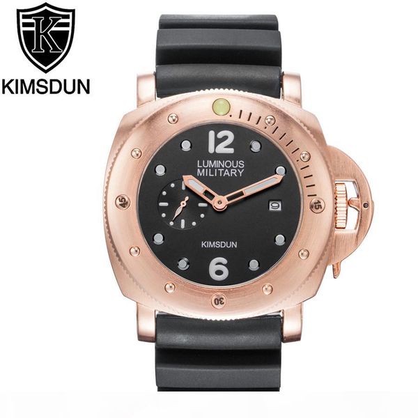 2019 kimsdun fashion rubber strap quartz men watches casual date business male wristwatches clock montre homme, Slivery;brown 
2019 kimsdun fashion rubber strap quartz men watches casual date business male wristwatches clock montre homme, Slivery;brown