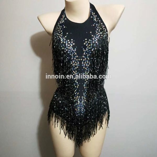 tassel spandex rhinestone bodysuit women"s performance leotard dance clothing singer fringes design jumpsuit dance costume
tassel spandex rhinestone bodysuit women"s performance leotard dance clothing singer fringes design jumpsuit dance costume