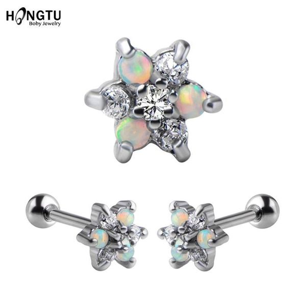 hongtu 1pc opal ear tragus cartilage piercing crystal flower conch lobe earrings barbell piercing orelha ear stud01, Golden;silver
hongtu 1pc opal ear tragus cartilage piercing crystal flower conch lobe earrings barbell piercing orelha ear stud01, Golden;silver