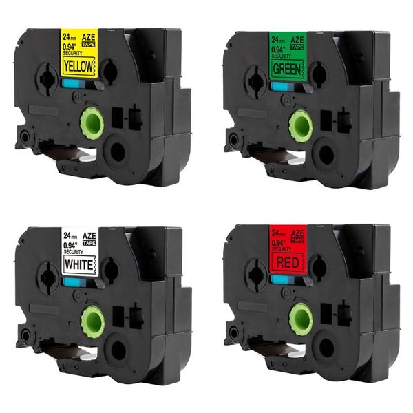 ink cartridges 2pcs compatible security tape 24mm se5 se5r se5g se5y color for brothers p-touch label printer
ink cartridges 2pcs compatible security tape 24mm se5 se5r se5g se5y color for brothers p-touch label printer