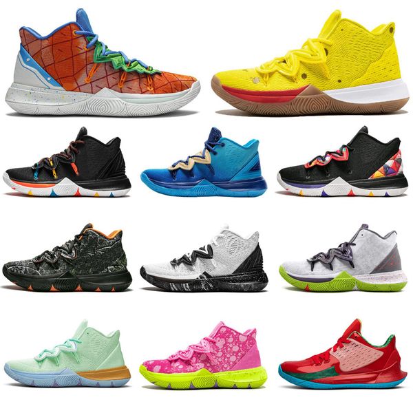 kyrie irving spongebob s2 5 jumpman men basketball shoes outdoor all star friends mens trainers sports sneakers size 7-12
kyrie irving spongebob s2 5 jumpman men basketball shoes outdoor all star friends mens trainers sports sneakers size 7-12