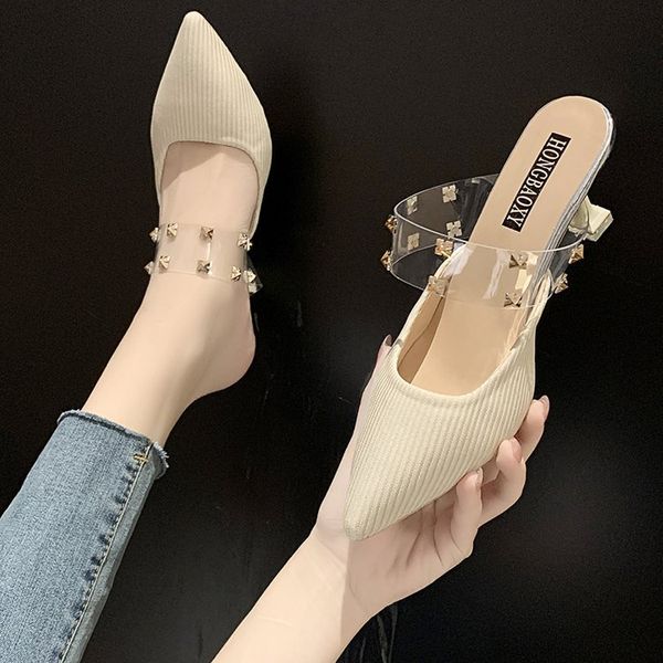cover toe low shoes woman's slippers luxury slides women heels female mule shallow rivet soft 2020 designer high mules thin, Black
cover toe low shoes woman's slippers luxury slides women heels female mule shallow rivet soft 2020 designer high mules thin, Black