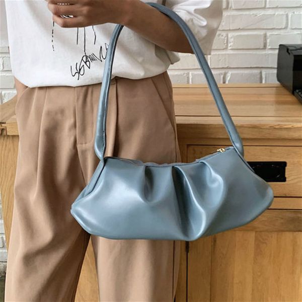fashion soft pu leather baguette bag for women folds handbags vintage ladies small armpit shoulder bags female clutch purse 2020
fashion soft pu leather baguette bag for women folds handbags vintage ladies small armpit shoulder bags female clutch purse 2020