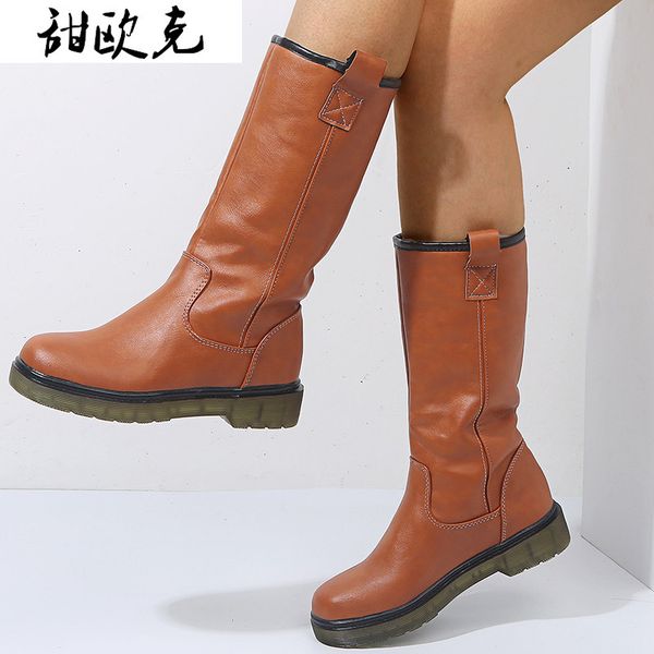 2020 new winter women's boots round head side zipper embroidered low heel women boots women's mujer and calf low heel shoes, Black
2020 new winter women's boots round head side zipper embroidered low heel women boots women's mujer and calf low heel shoes, Black