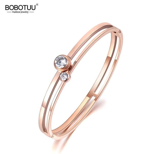 bobotuu stainless steel 2pcs round cubic zirconia cuff engagement bangles bracelets lovers jewelry valentine's day gift bb19029, Black
bobotuu stainless steel 2pcs round cubic zirconia cuff engagement bangles bracelets lovers jewelry valentine's day gift bb19029, Black