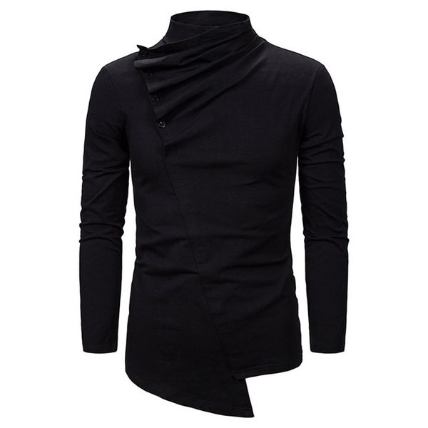 мужские штабели шея щитовой тенниска с длинным рукавом slim fit нерегулярных тройниками мужской осень вверх, White;black
мужские штабели шея щитовой тенниска с длинным рукавом slim fit нерегулярных тройниками мужской осень вверх, White;black
