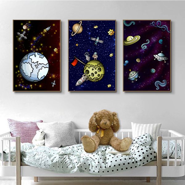 cartoon cosmic space spacecraft wall art print canvas painting posters and prints picture nursery room decor decoration home
cartoon cosmic space spacecraft wall art print canvas painting posters and prints picture nursery room decor decoration home