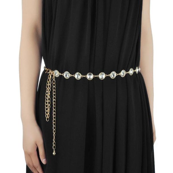 women's stylish sliver gold metal skinny waist belts waistband for dresses, Black;brown
women's stylish sliver gold metal skinny waist belts waistband for dresses, Black;brown