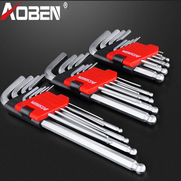 aoben 9pcs chromium-vanadium steel hexagon allen wrench set non-slip torque wrench multifunctional 1.5mm-10mm spanner tool kit
aoben 9pcs chromium-vanadium steel hexagon allen wrench set non-slip torque wrench multifunctional 1.5mm-10mm spanner tool kit