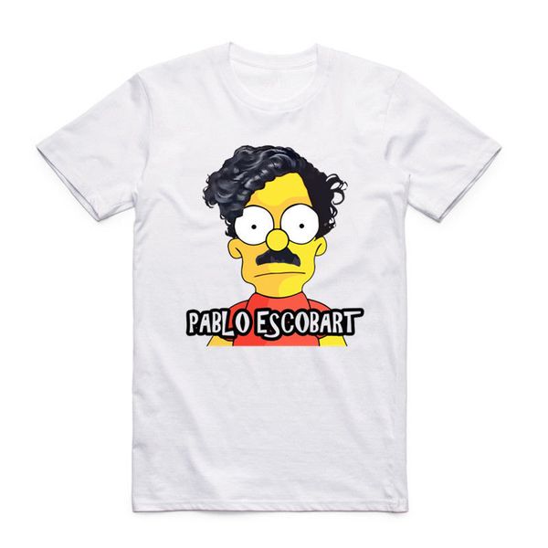 2019 fashion short sleeve men t shirt mens tee pablo escobar escobart narcos plata o plomo medellin white
2019 fashion short sleeve men t shirt mens tee pablo escobar escobart narcos plata o plomo medellin white