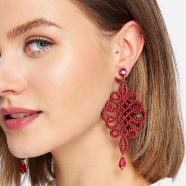 jewelry crystal chinese knot earrings jubilant red chram earrings for women fashion of shipping, Golden
jewelry crystal chinese knot earrings jubilant red chram earrings for women fashion of shipping, Golden