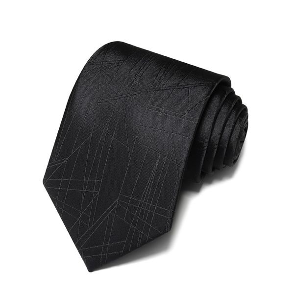 bow ties 2021 designer fashion black irregular pattern 8cm for men necktie host business formal suit with gift box, Black;gray
bow ties 2021 designer fashion black irregular pattern 8cm for men necktie host business formal suit with gift box, Black;gray